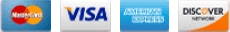 Accepted payment methods: Visa, Mastercard, American Express and Discover