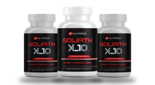 Goliath XL men's vitality capsules made under real quality control